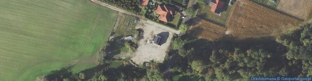 Zdjęcie satelitarne Cienin Zaborny-Parcele ul.