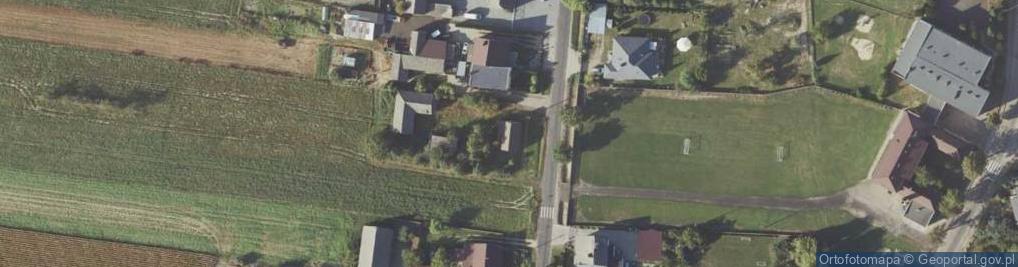 Zdjęcie satelitarne Cienin Zaborny-Parcele ul.