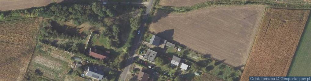 Zdjęcie satelitarne Cienin Zaborny-Parcele ul.