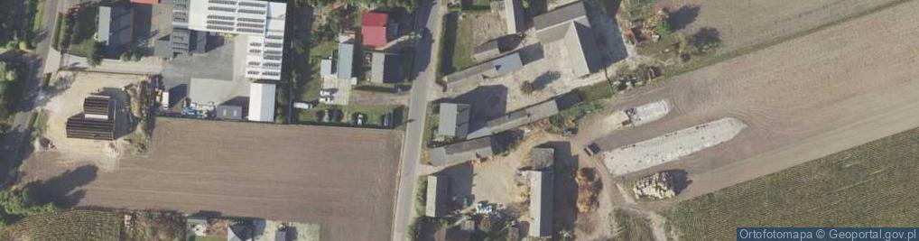 Zdjęcie satelitarne Cienin Zaborny ul.