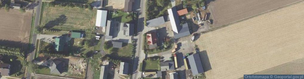 Zdjęcie satelitarne Cienin Zaborny ul.