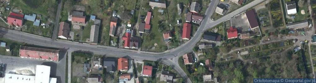 Zdjęcie satelitarne Ciosaniec ul.