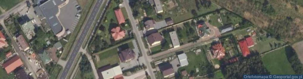 Zdjęcie satelitarne Cisew ul.