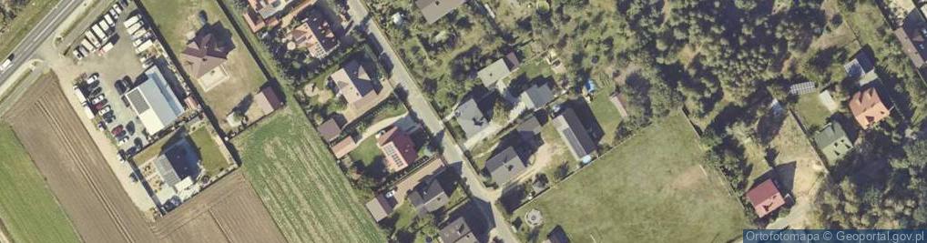 Zdjęcie satelitarne Cisew ul.