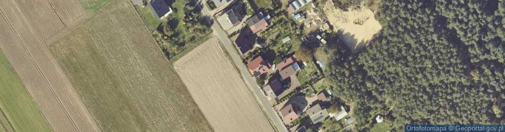 Zdjęcie satelitarne Cisew ul.