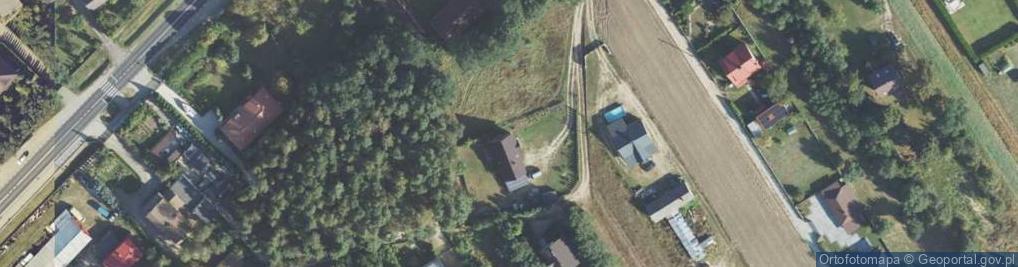 Zdjęcie satelitarne Cisew ul.