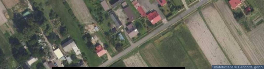 Zdjęcie satelitarne Cisew ul.