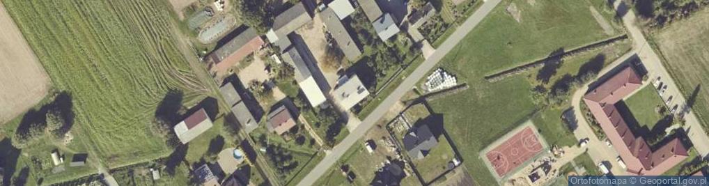 Zdjęcie satelitarne Cisew ul.