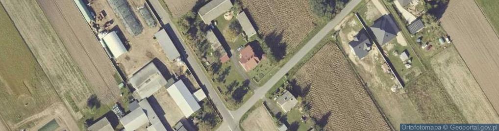 Zdjęcie satelitarne Cisew ul.