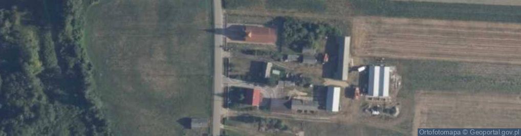 Zdjęcie satelitarne Cisie-Zagrudzie ul.