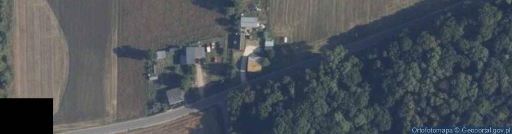 Zdjęcie satelitarne Cisie-Zagrudzie ul.