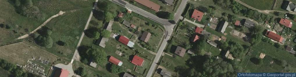 Zdjęcie satelitarne Cisów-Las ul.