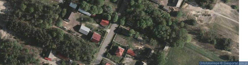 Zdjęcie satelitarne Cisów-Las ul.