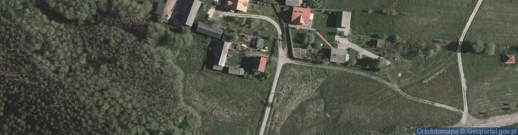 Zdjęcie satelitarne Cisów-Las ul.