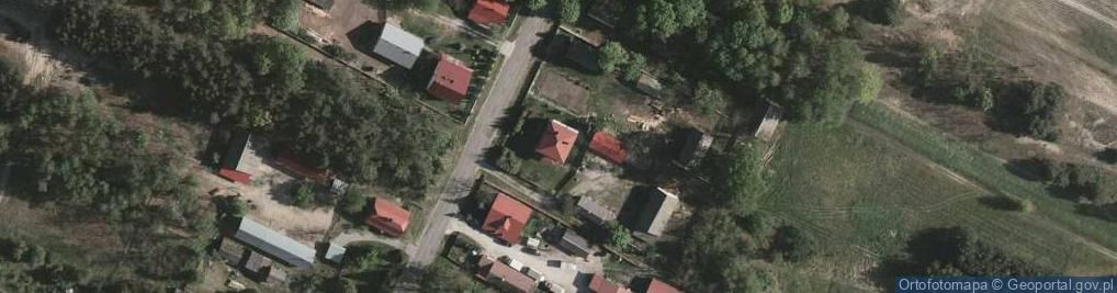 Zdjęcie satelitarne Cisów-Las ul.