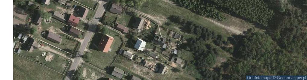 Zdjęcie satelitarne Cisów-Las ul.