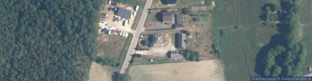 Zdjęcie satelitarne Cisów ul.