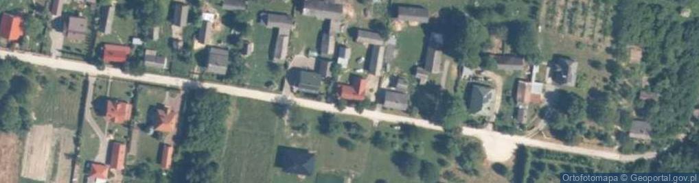 Zdjęcie satelitarne Cisów ul.
