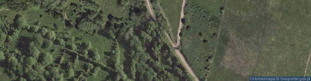 Zdjęcie satelitarne Cisowiec ul.
