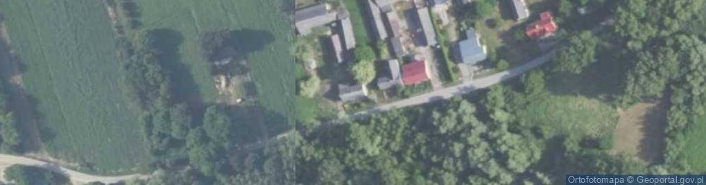 Zdjęcie satelitarne Ciszyca Górna ul.