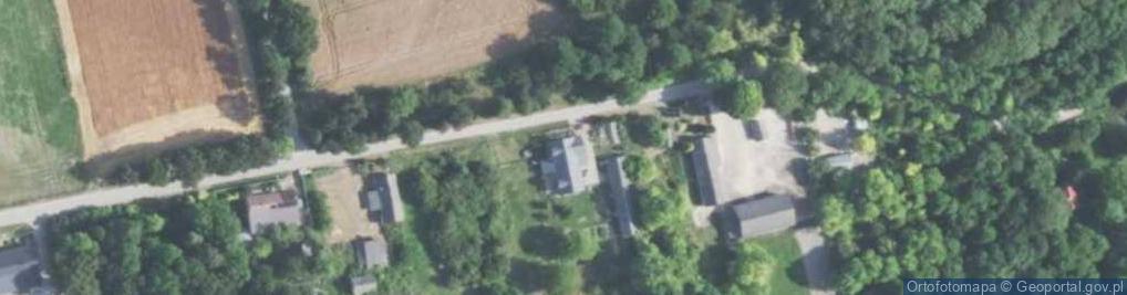 Zdjęcie satelitarne Ciszyca-Kolonia ul.