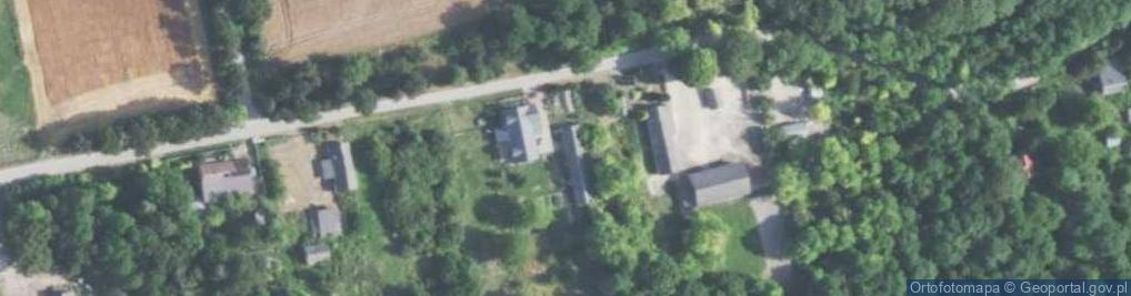 Zdjęcie satelitarne Ciszyca-Kolonia ul.