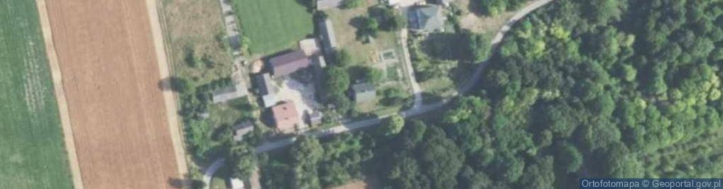 Zdjęcie satelitarne Ciszyca-Kolonia ul.