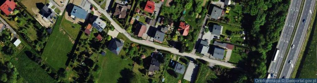 Zdjęcie satelitarne Cicha ul.
