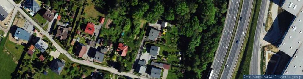 Zdjęcie satelitarne Cicha ul.