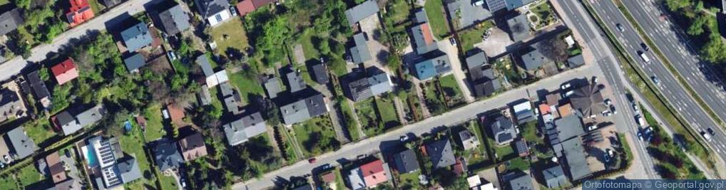 Zdjęcie satelitarne Cisowa ul.