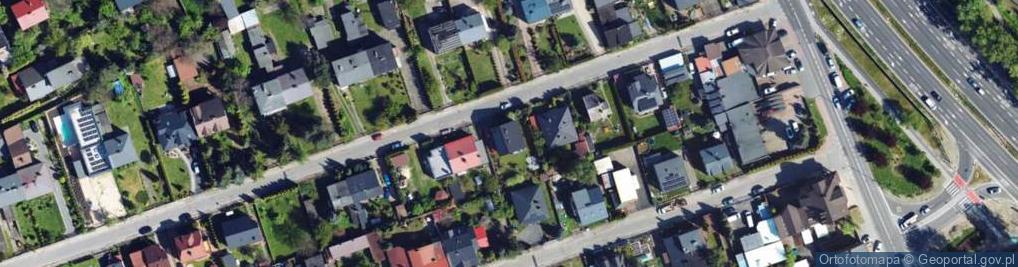 Zdjęcie satelitarne Cisowa ul.