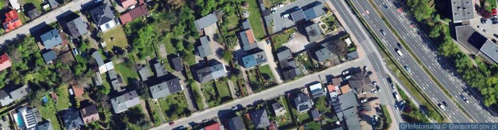 Zdjęcie satelitarne Cisowa ul.