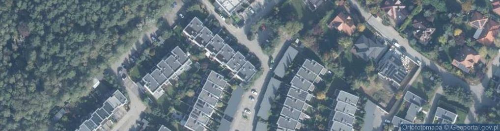 Zdjęcie satelitarne Cisowa ul.