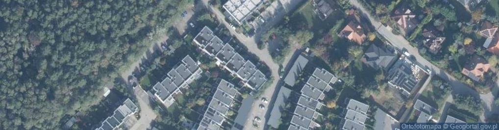 Zdjęcie satelitarne Cisowa ul.