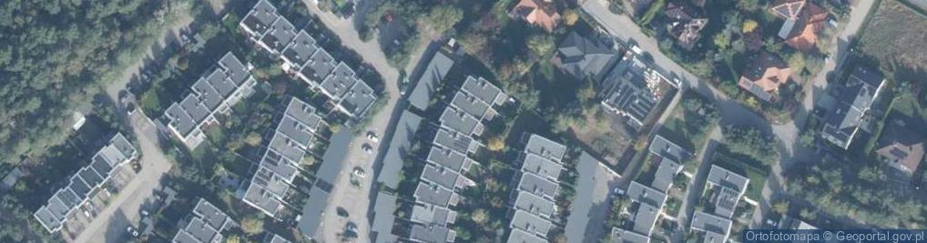 Zdjęcie satelitarne Cisowa ul.
