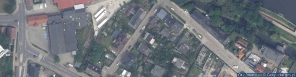Zdjęcie satelitarne Cicha ul.