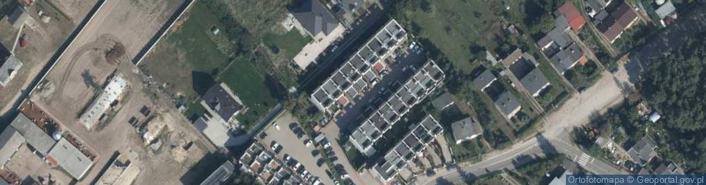 Zdjęcie satelitarne Cicha ul.