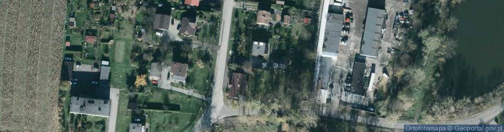 Zdjęcie satelitarne Cieszyńska ul.
