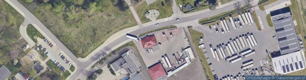 Zdjęcie satelitarne Cicha ul.