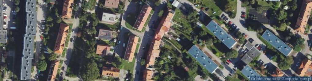 Zdjęcie satelitarne Cicha ul.