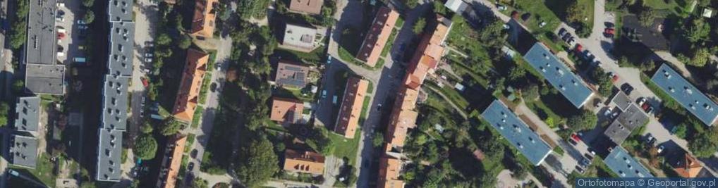 Zdjęcie satelitarne Cicha ul.