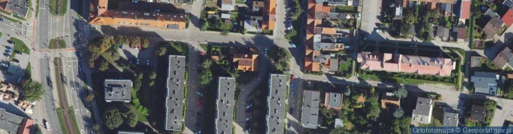 Zdjęcie satelitarne Cicha ul.