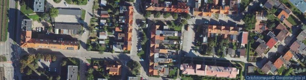 Zdjęcie satelitarne Cicha ul.