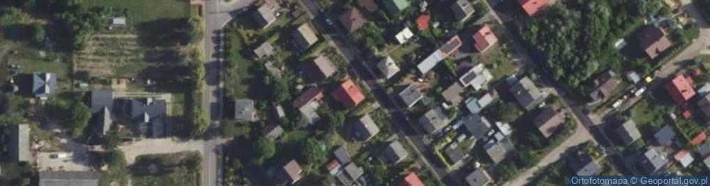 Zdjęcie satelitarne Cicha ul.