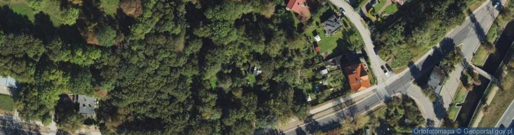 Zdjęcie satelitarne Cienista ul.