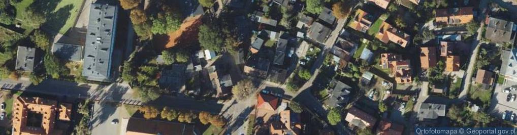 Zdjęcie satelitarne Cicha ul.