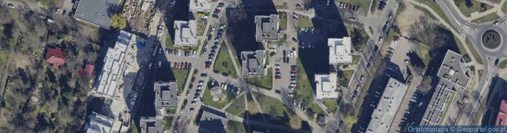 Zdjęcie satelitarne Cichociemnych ul.