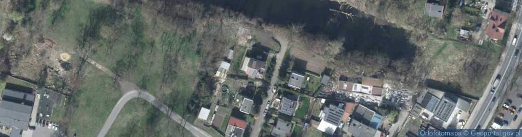 Zdjęcie satelitarne Cicha ul.