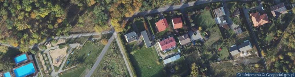 Zdjęcie satelitarne Cicha ul.