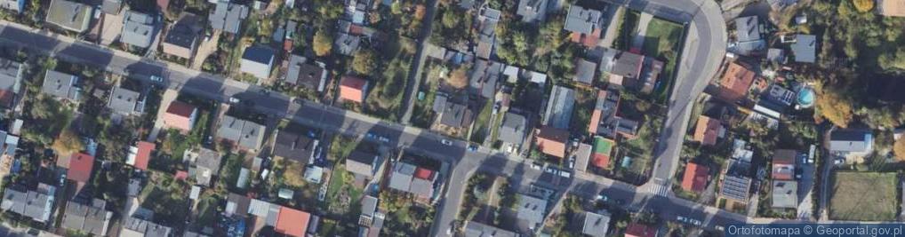 Zdjęcie satelitarne Cisowa ul.